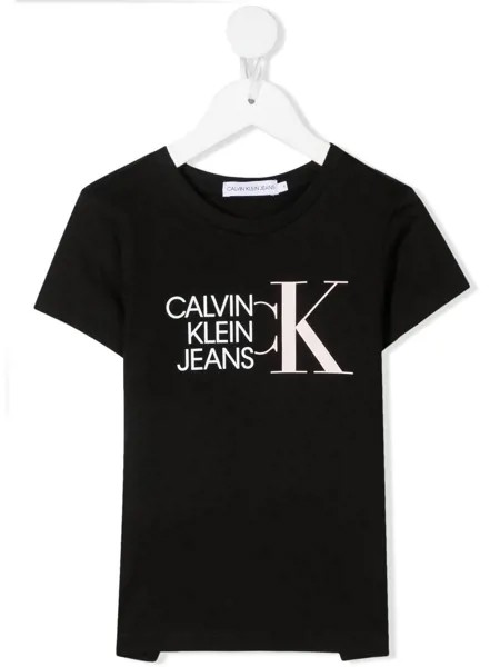 Calvin Klein Kids футболка с короткими рукавами и логотипом