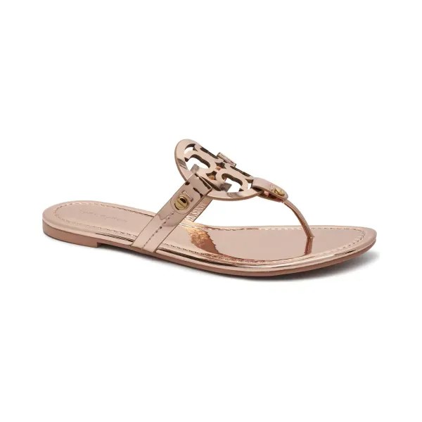 Шлепанцы Miller с добавлением кожи Tory Burch, розовый