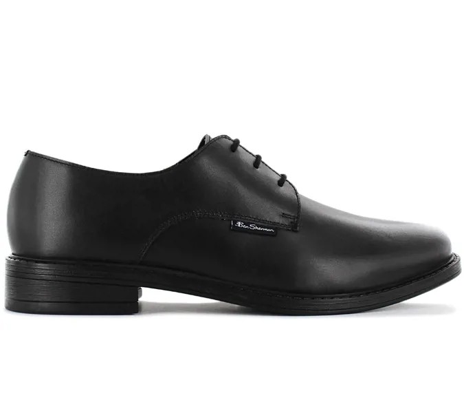 BEN SHERMAN Pearce - мужские туфли на шнурках деловые кожаные черные кроссовки BEN3391-BLACK спортивная обувь ORIGINAL