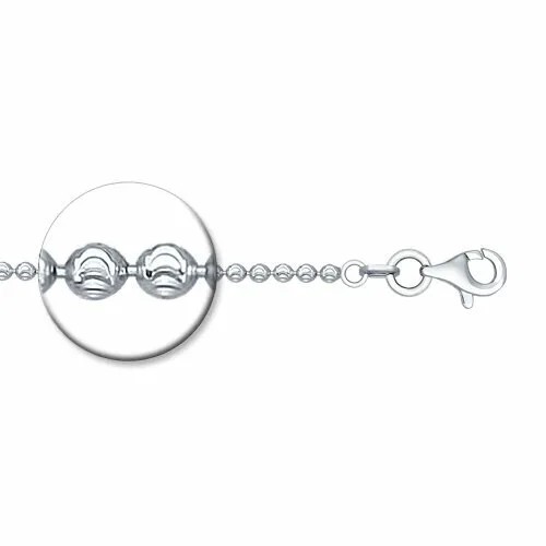 Колье Яхонт, серебро, 925 проба, длина 50 см.