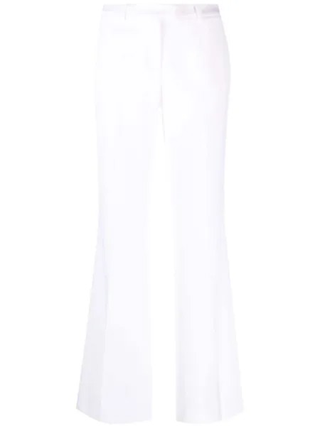 Michael Kors Collection прямые брюки Haylee строгого кроя, белый