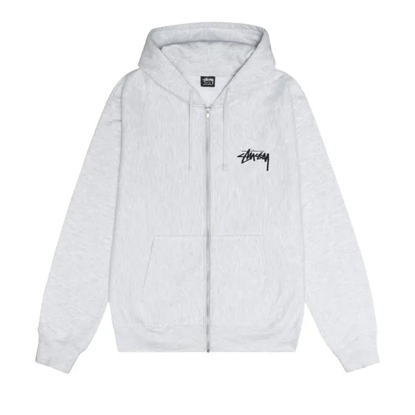 Толстовка на молнии Stussy Ash Heather