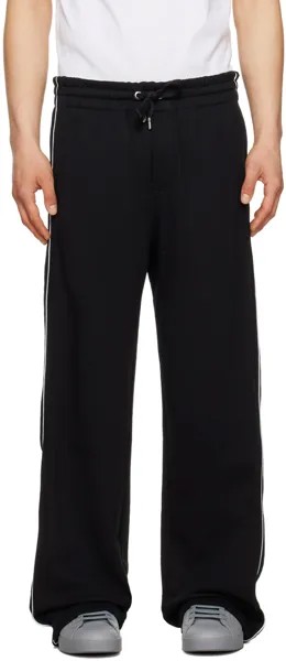 Черные спортивные штаны на кулиске Dolce & Gabbana