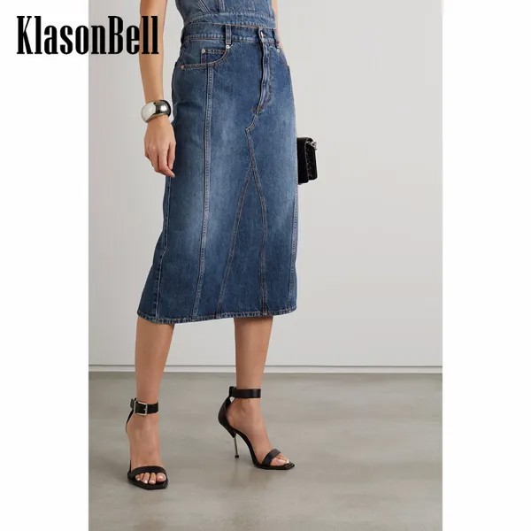 6,11 KlasonBell винтажный потертый джинсовый дизайн для женщин