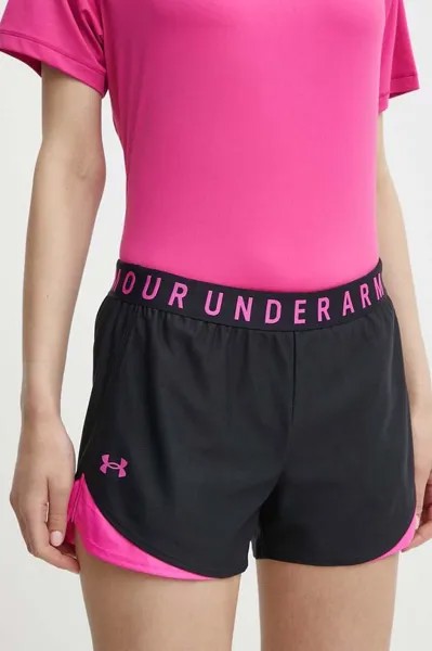 Тренировочные шорты Play Up Under Armour, черный