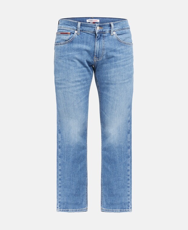 Джинсы узкого кроя Tommy Jeans, светло-синий