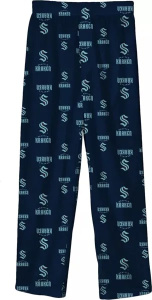 Outerstuff Concepts Sport Youth Seattle Kraken Темно-синие брюки для сна