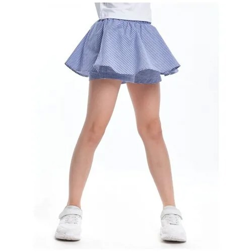 Юбка для девочек Mini Maxi, модель 7046, цвет синий, размер 116