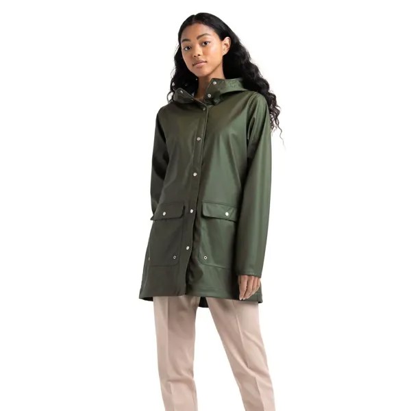 Herschel Rainwear Parka Женская оливково-зеленая верхняя одежда Спортивная куртка