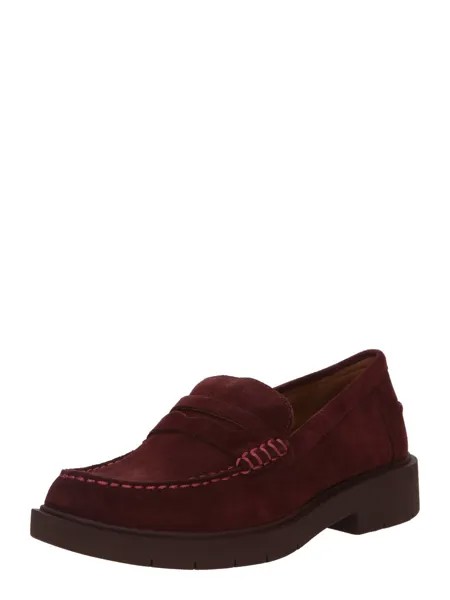 Мокасины GEOX Moccasins SPHERICA, цвет Merlot