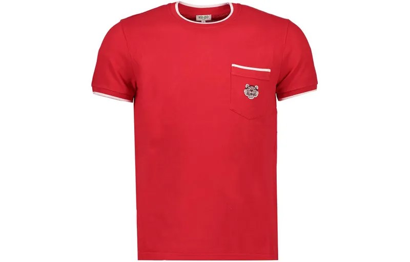 Футболка мужская красная Kenzo, красный
