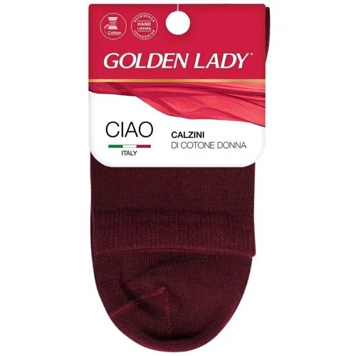 Носки Golden Lady, размер 35-38(23-25), бордовый