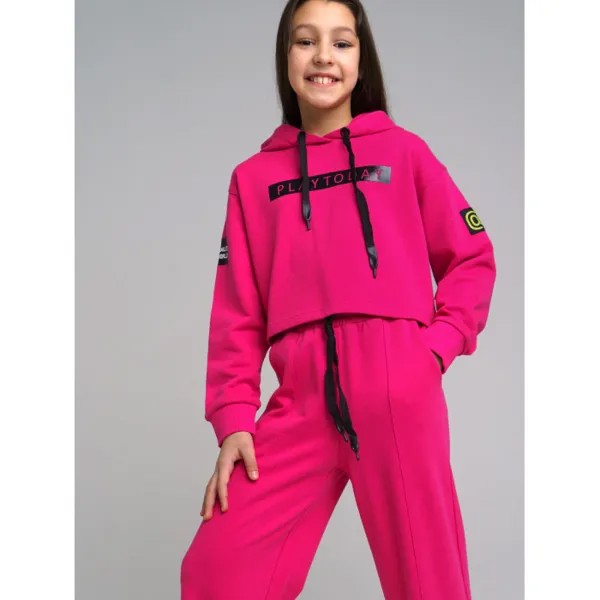 Playtoday Толстовка трикотажная для девочек Just smile tween girls 12321139
