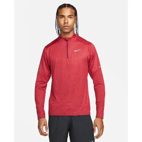 Лонгслив NIKE, размер XL, красный