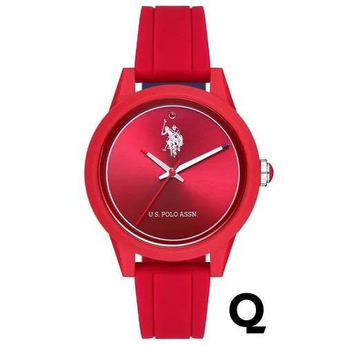 Наручные часы U.S. POLO ASSN. Часы наручные женские U.S. POLO ASSN. USPA2007-04, 37 мм, красный