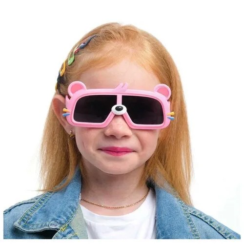 Солнцезащитные очки supreme, оправа: пластик, поляризационные