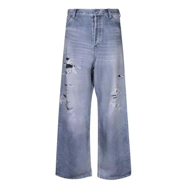 Джинсы cotton jeans Balenciaga, синий