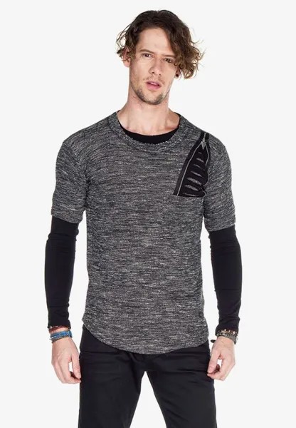 Лонгслив Cipo & Baxx Langarmshirt, черный