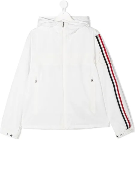 Moncler Enfant куртка с полосками