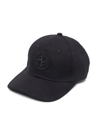 Stone Island Junior кепка с вышитым логотипом