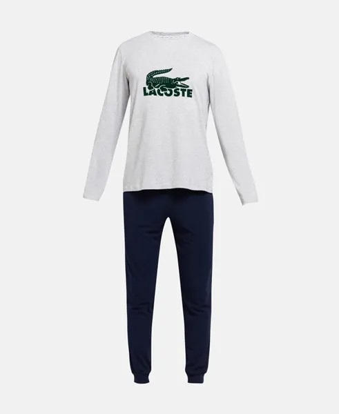 Пижама Lacoste, темно-синий