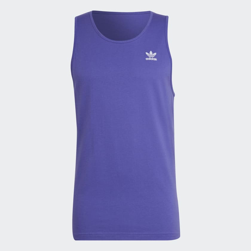 Майка adidas Adicolor Essentials Trefoil Tank, фиолетовый