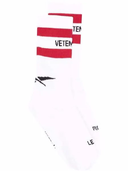 VETEMENTS носки с логотипом из коллаборации с Reebok