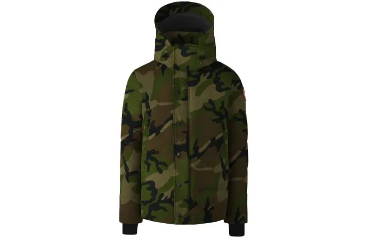 Мужской пуховик Canada Goose, цвет camouflage green