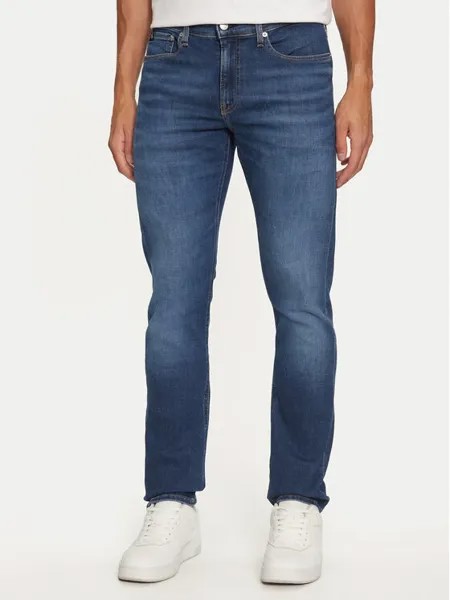 Джинсы узкого кроя Calvin Klein Jeans, синий