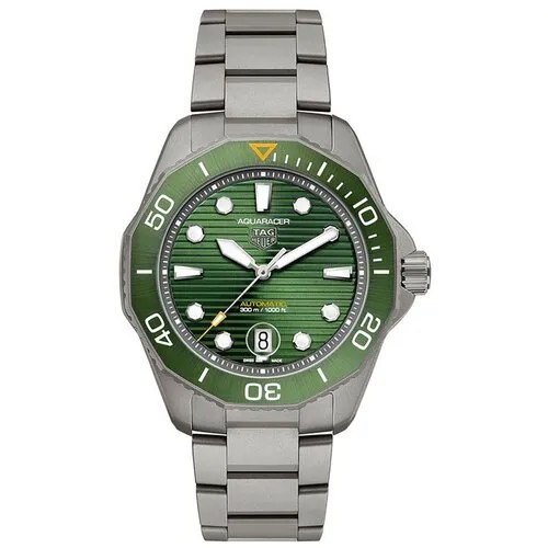 Наручные часы TAG Heuer Professional WBP208B.BF0631, зеленый, серебряный
