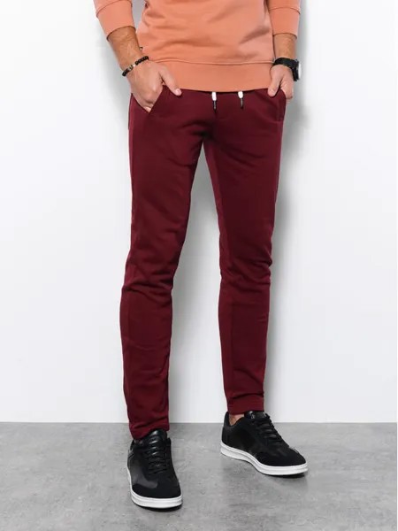 Спортивные брюки regular fit Ombre, бургундия