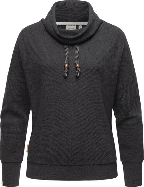 Толстовка ragwear Sweater Balancia Organic, цвет Dark Grey