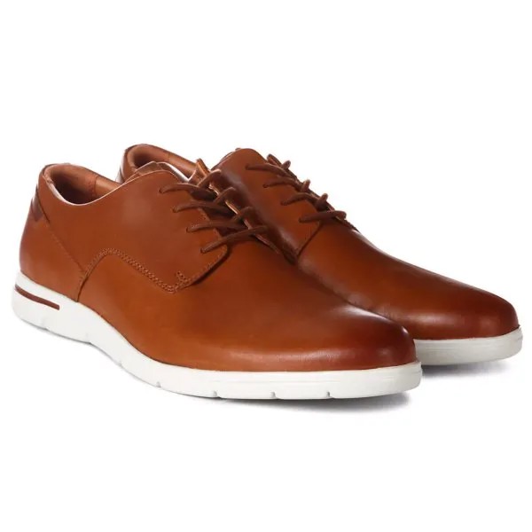 Полуботинки мужские Clarks Vennor Walk 26139792 коричневые 43 EU