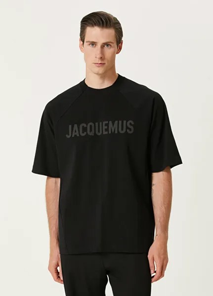 Футболка с логотипом Jacquemus, черный