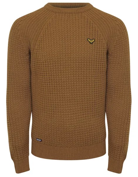 Пуловер Threadbare Strick Macsen, коричневый