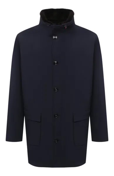 Утепленный плащ Kiton