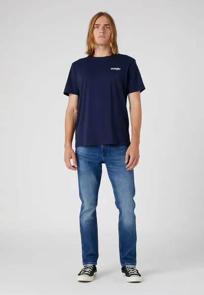 Базовая футболка Wrangler, темно-синий