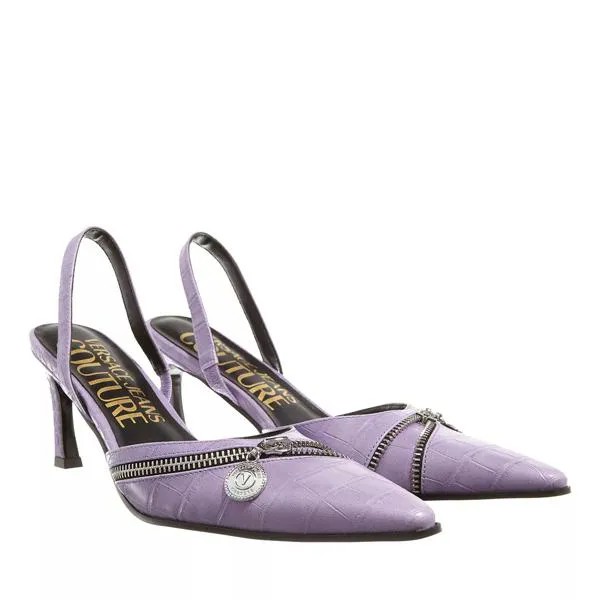Туфли fondo mandy Versace Jeans Couture, фиолетовый