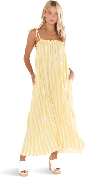Платье Макси Ангела Show Me Your Mumu, цвет Sunny Stripe