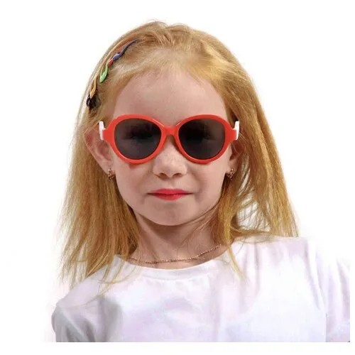 Солнцезащитные очки supreme, оправа: пластик, поляризационные