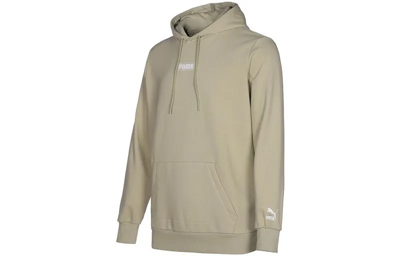 Свитшот унисекс зеленый Puma, зеленый