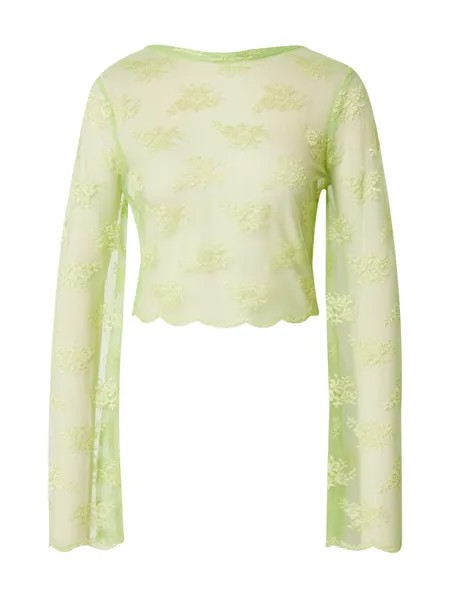 Лонгслив Topshop, лаймовый