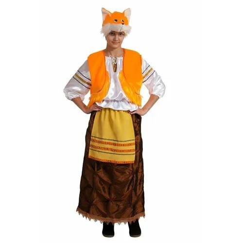 Костюм взрослый Лиса-Хозяюшка (48)