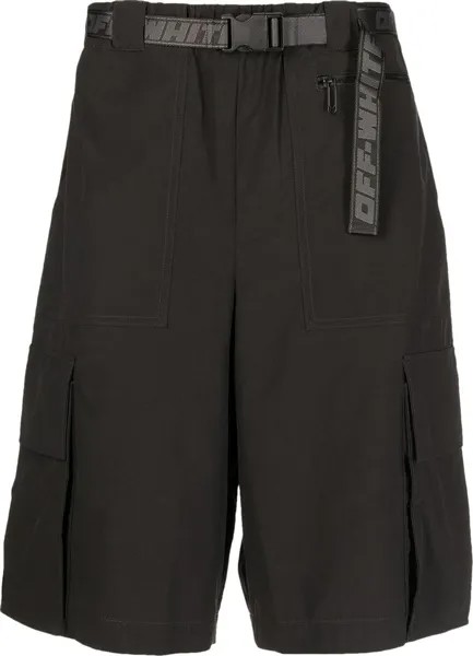 Шорты Off-White Industrial Cargo Shorts 'Dark Grey', серый