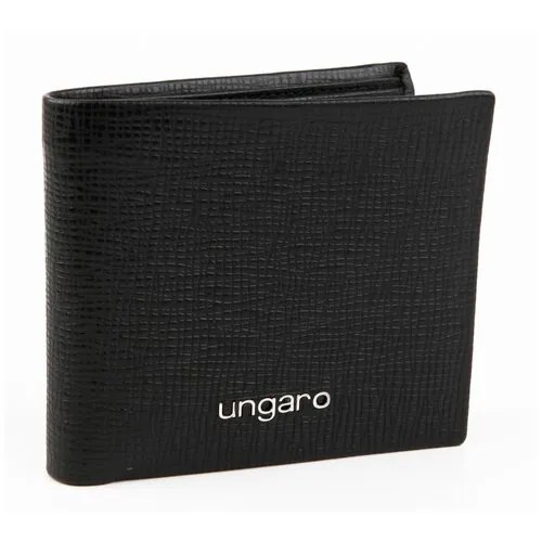 Портмоне с зажимом для денег Ungaro, черный, PU00011M