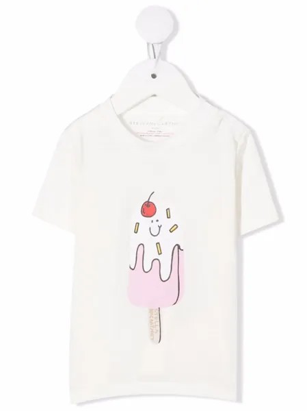 Stella McCartney Kids футболка с принтом