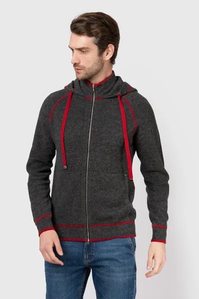 Кардиган мужской Kanzler 18W-CZLE23-KD/37 серый XXL