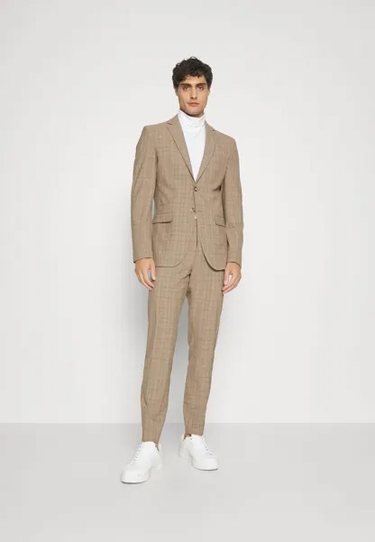 Костюм SLHSLIM LIAM SUIT FLEX Selected Homme, цвет brownie/green