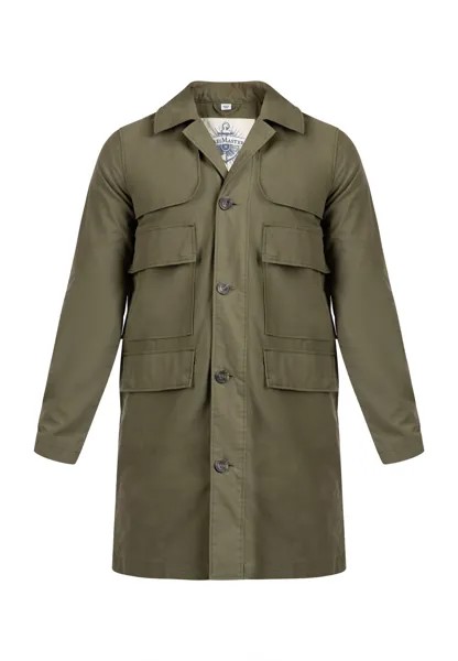 Межсезонное пальто Dreimaster Vintage, оливковый