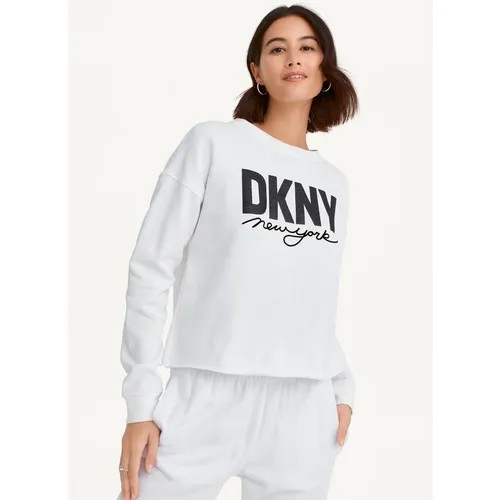 Свитшот DKNY, размер M, белый